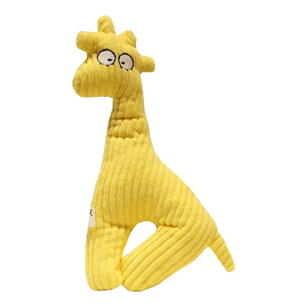 Żółta Żyrafa pluszowa zabawka dla psa 1 szt. [Beeztees] - Beeztees
