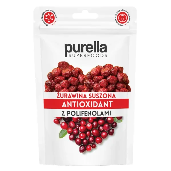 Żurawina suszona 100g [Purella] - Purella