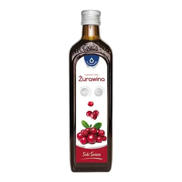 Żurawina z Witaminą C 18mg 490ml [Soki Świata] - Soki Świata