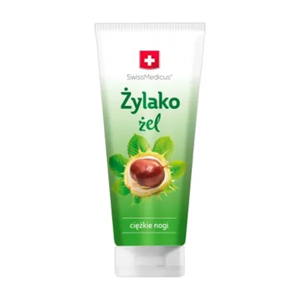 Żylako żel na ciężkie nogi 200ml [SwissMedicus] - SwissMedicus
