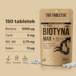 Biotyna Max - 150 tabletek (5000 µg)